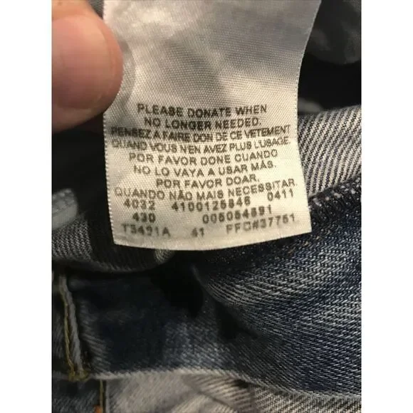 Vintage Levi's Jeans - 505 Regular Straight Light Wash Size:‎ 38x34 - Picture 8 of 10